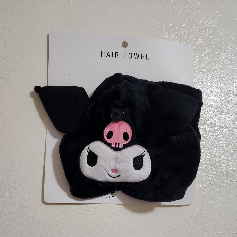 Kuromi Hair Towel